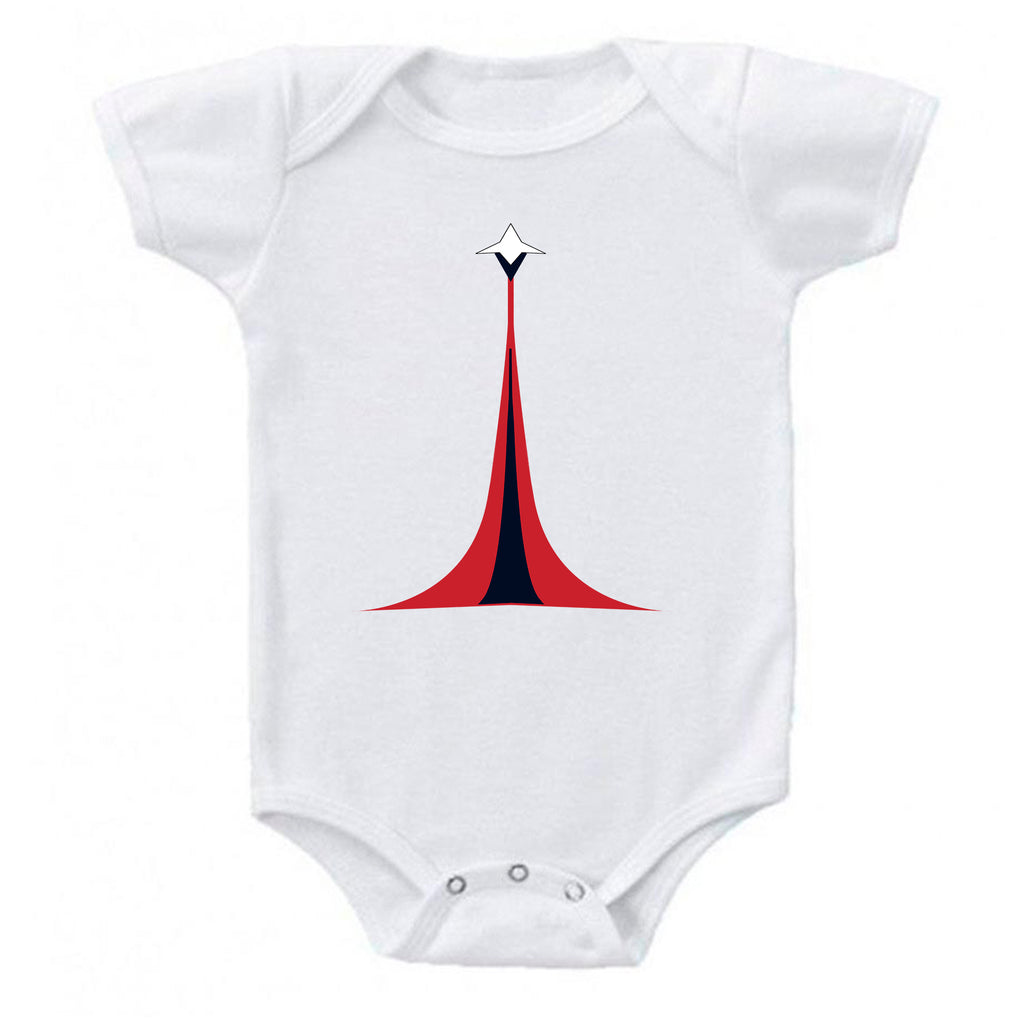 Ink Trendz Space Force Cadet TV Show Funny Novelty Baby One-Piece Bodysuit Romper Space Force Netflix Show T-Shirt, Space Force Netflix Onesie in white