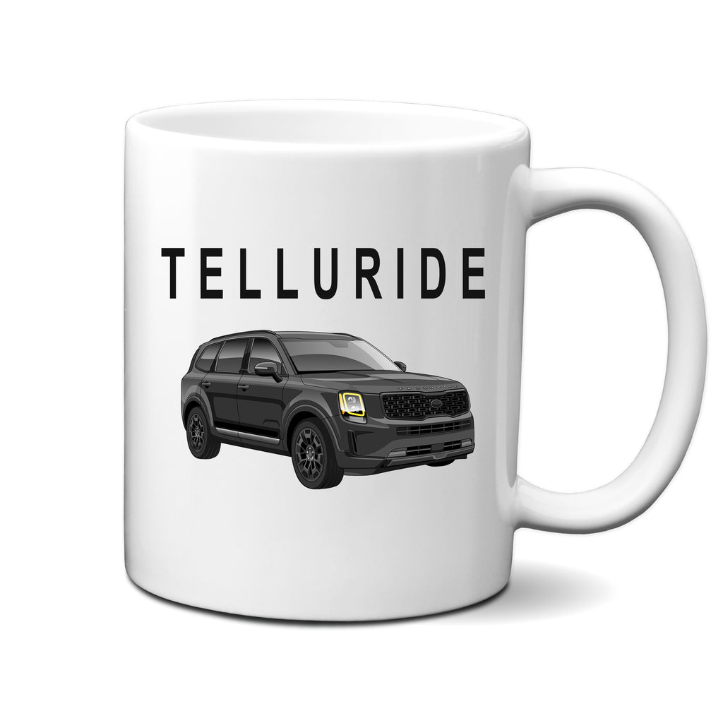 Ink Trendz® Telluride Nightfall Signature SUV Novelty Coffee Mug, telluride Coffee Mug, Telluride Nightfall gift, Telluride Gift