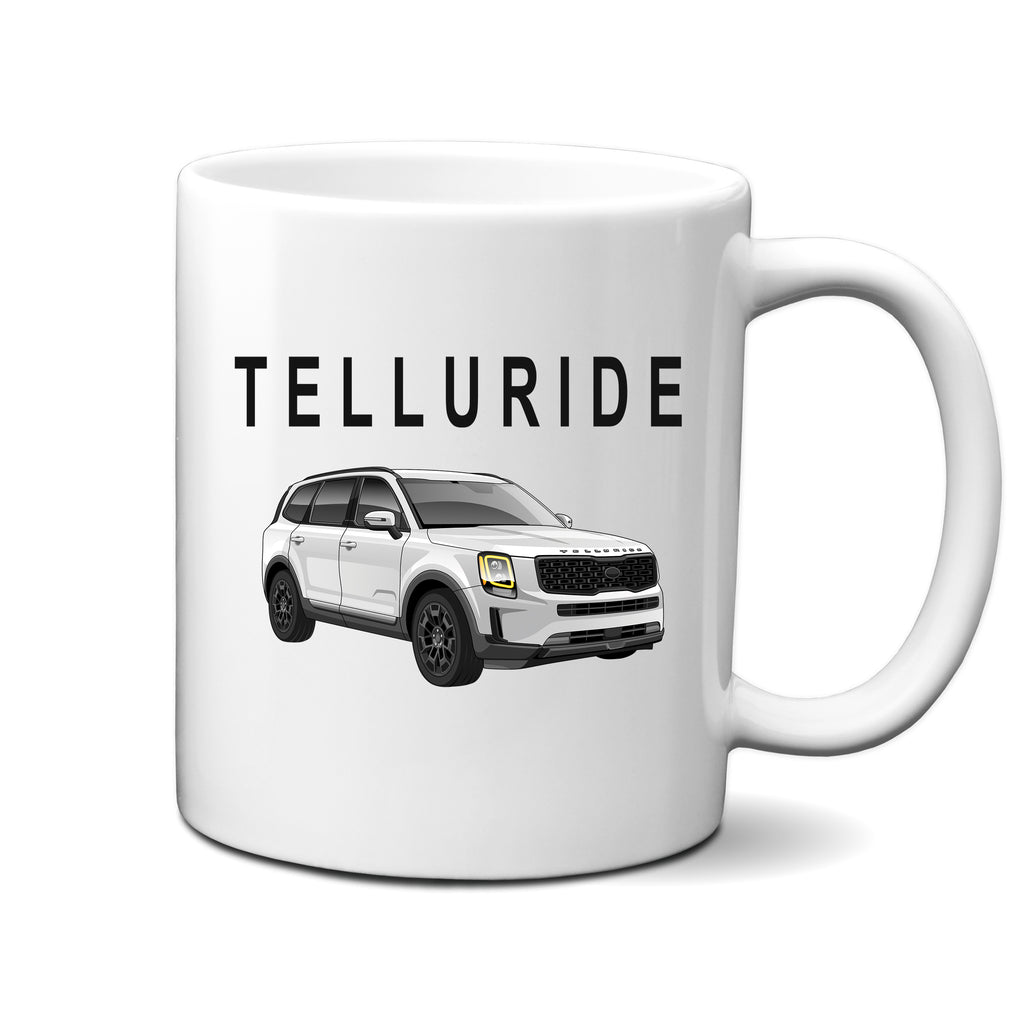 Ink Trendz® Telluride Nightfall Signature SUV Novelty Coffee Mug, telluride Coffee Mug, Telluride Nightfall gift, Telluride Gift