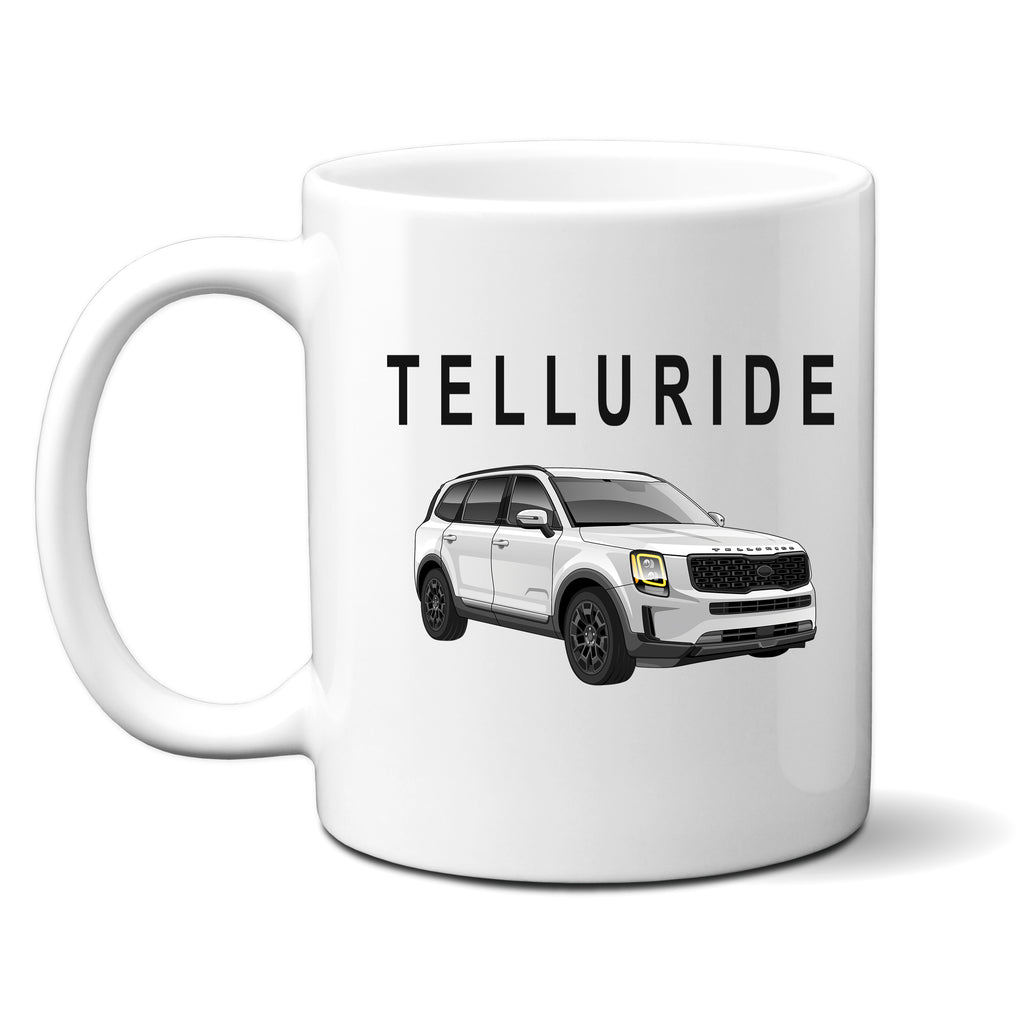 Ink Trendz® Telluride Nightfall Signature SUV Novelty Coffee Mug, telluride Coffee Mug, Telluride Nightfall gift, Telluride Gift