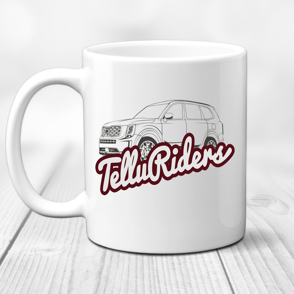 Ink Trendz® Telluriders Telluride Nightfall SUV Novelty Coffee Mug, Kia Telluride Mug, Kia Mug, Kia Telluride Nightfall, Kia Telluride Mugs, Kia Telluride Mug