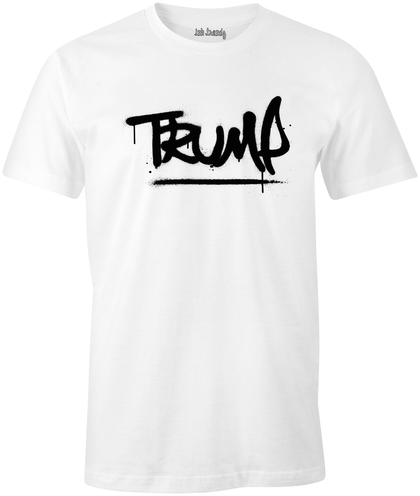 Ink Trendz® Grafitti President Trump Street Wear Style 2020 Pro-Trump Cotton T-Shirt