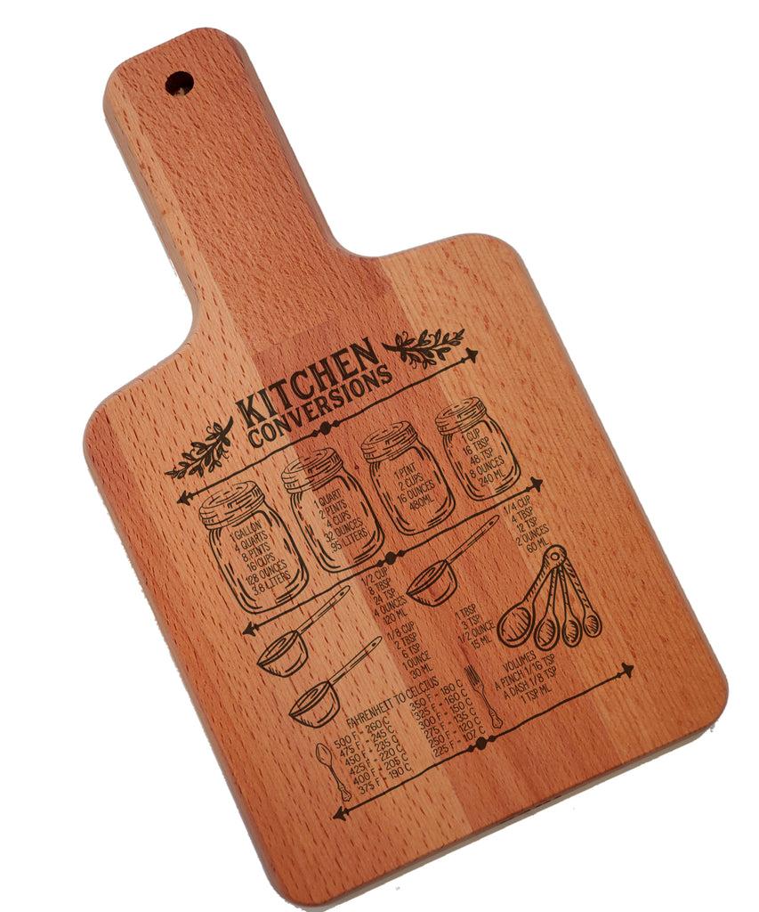 Ink Trendz Kitchen Conversions Decorative Charcuterie Cheese Cutting Board