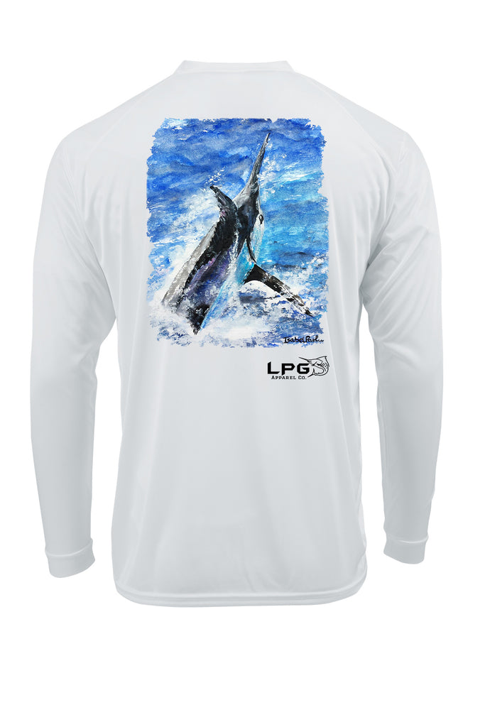 LPG Apparel Co. Grander Long Sleeve Fishing Shirt for Unisex UPF 50 Dri-Fit Performance Rashguard T-Shirt, Fishing apparel, Fishing T-Shirt, Fisherman gift, Fisherman T-Shirt
