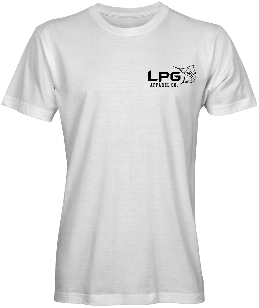 LPG Apparel Co. Redfish Tail Fishing T-Shirt