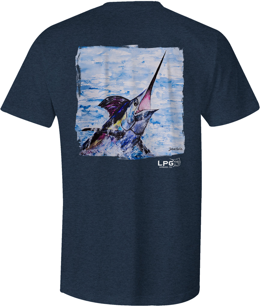 LPG Apparel Co. Surface Breaker Marlin Fishing T-Shirt