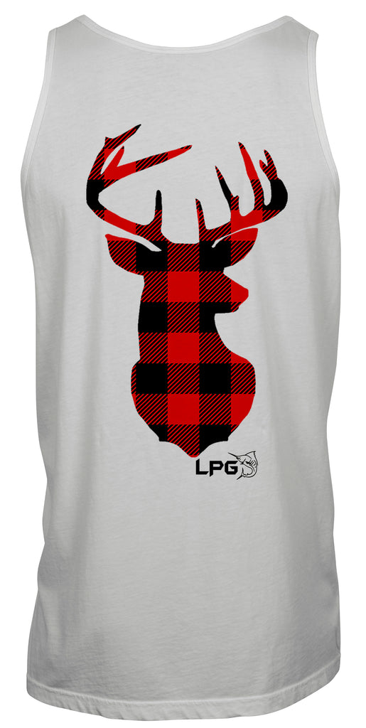 Buffalo Plaid Deer Tank LPG Apparel Co.