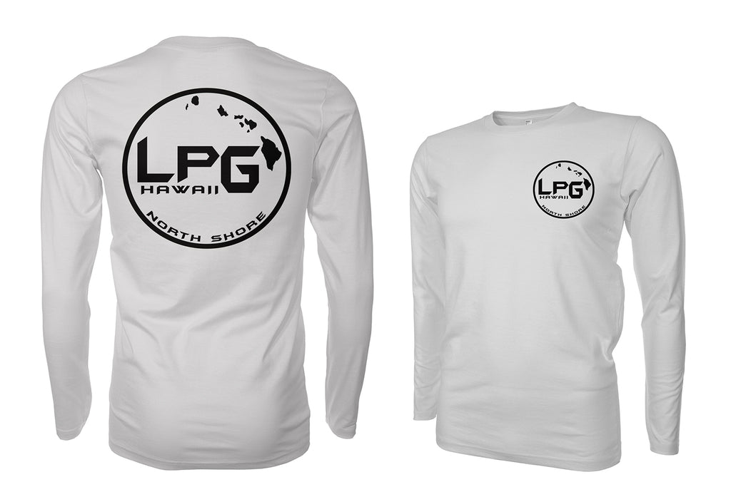 LPG Apparel Co. Hawaii North Shore Surf UPF 50+ Rashguard Performance Shirt