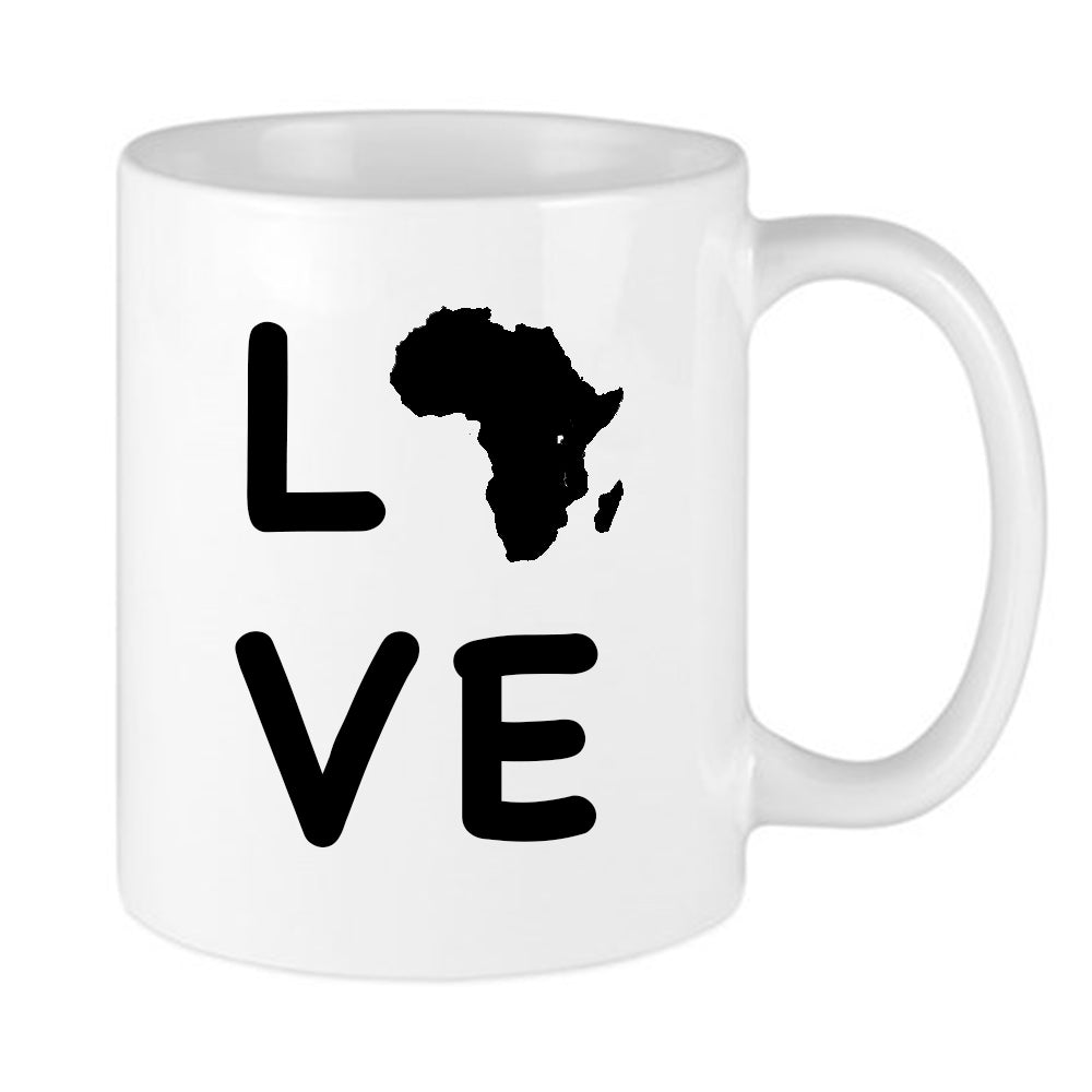 LOVE Africa Continent Mug
