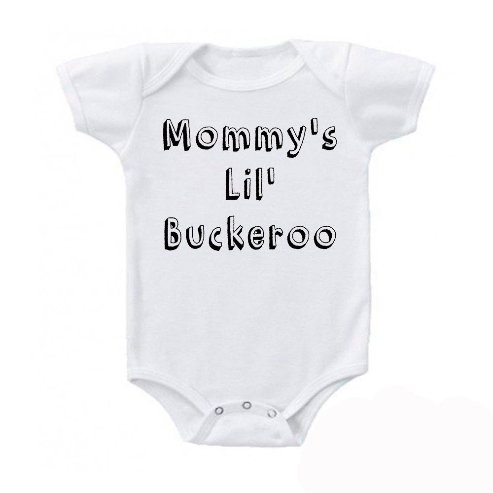 Mommy's Lil Buckaroo  Baby Bodysuit