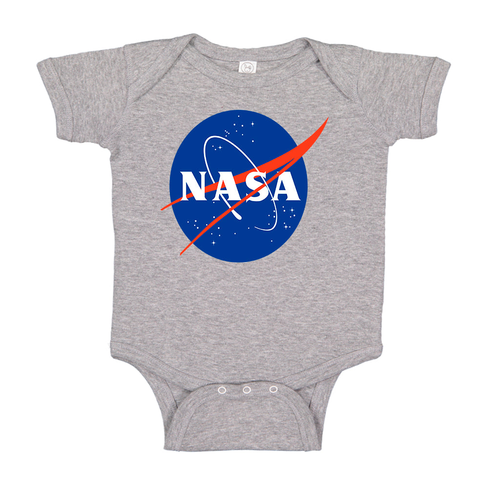 Ink Trendz® NASA Meatball Signature Logo Space Exploration Baby Bodysuit