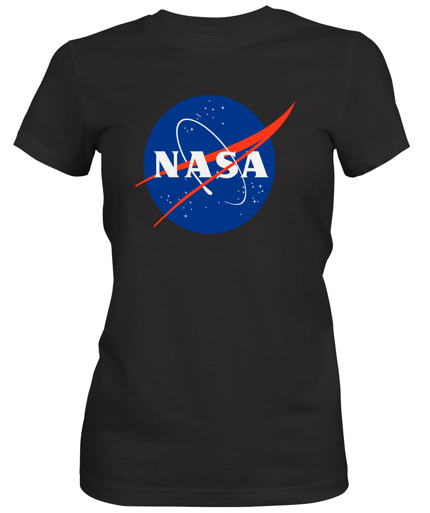 Nasa Logo Space Exploration Womens T Shirt