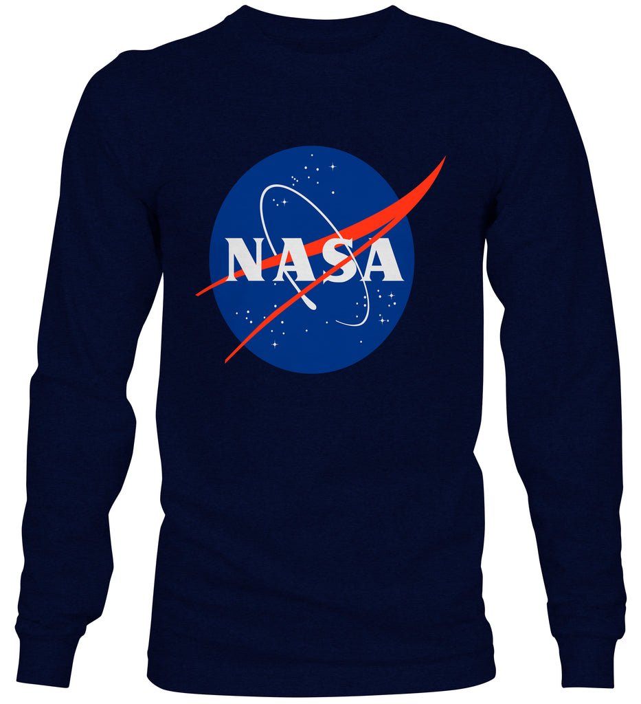 Nasa Logo Space Exploration Crewneck Sweatshirt