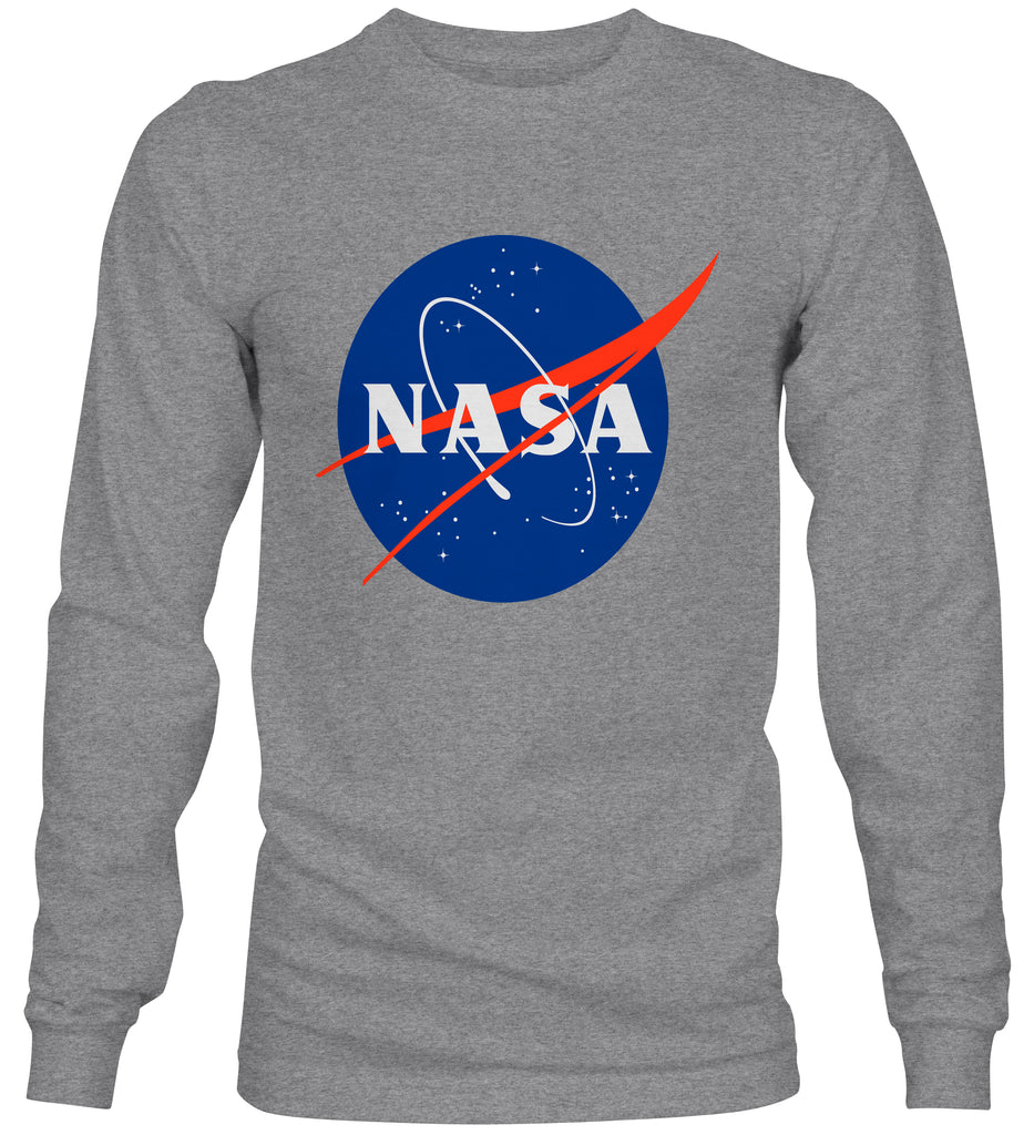 Nasa Logo Space Exploration Crewneck Sweatshirt