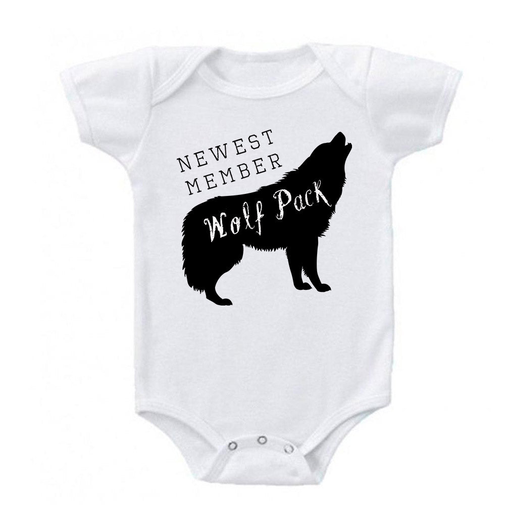 Newest Member of the Wolf Pack Baby Bodysuit