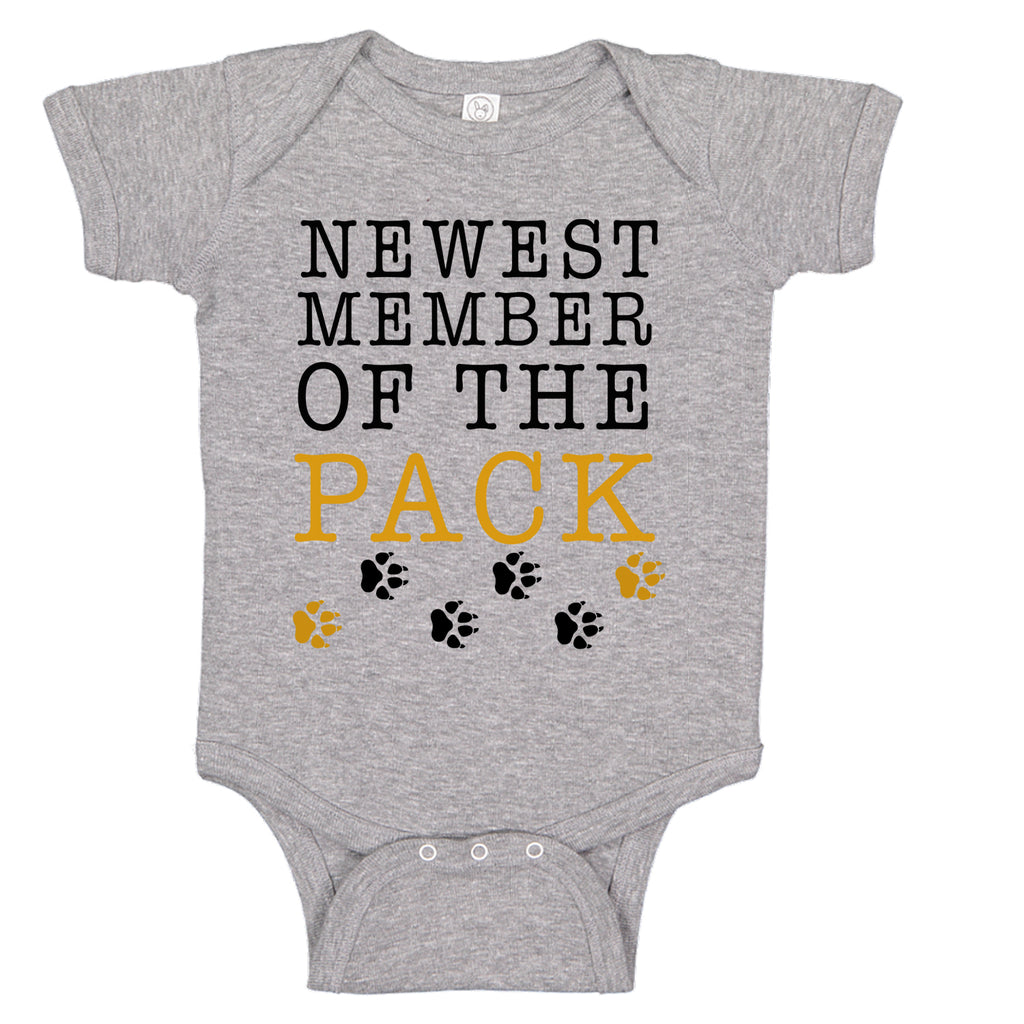 Newest Member Of The Pack Bodysuit Baby Bodysuit