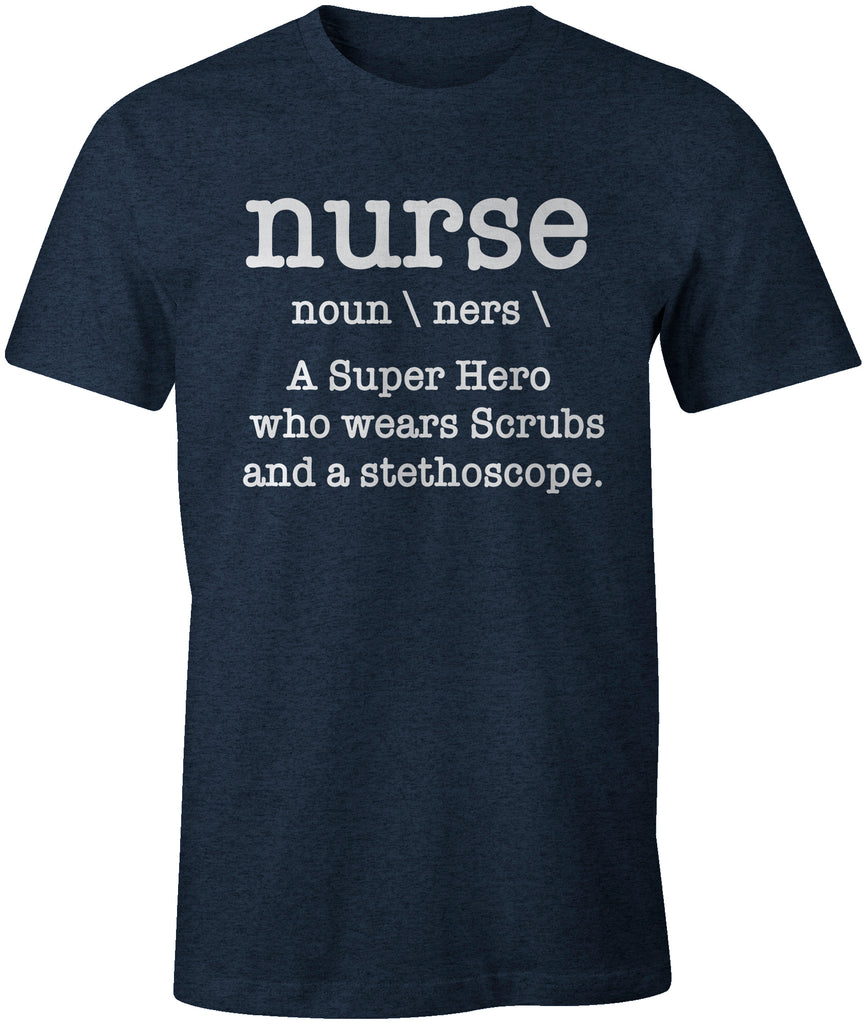 Nurse Nursing Parody Funny Definition Premium  T-Shirt