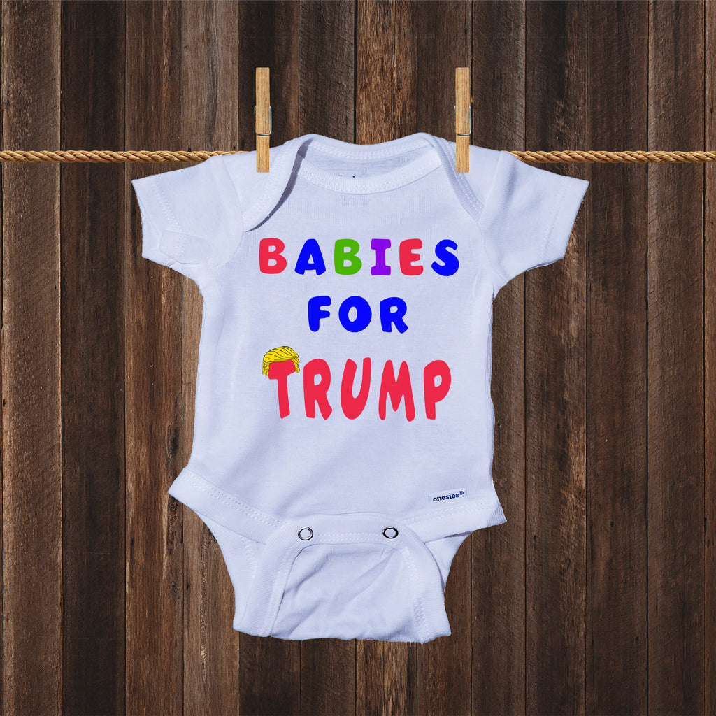  Babies for Trump Onesie®, Trump Baby Onesie®,Trump Baby Unisex Shirts, MAGA Baby Shirts Trump Newborn Gifts Trump Baby Gift, Baby Bodysuit