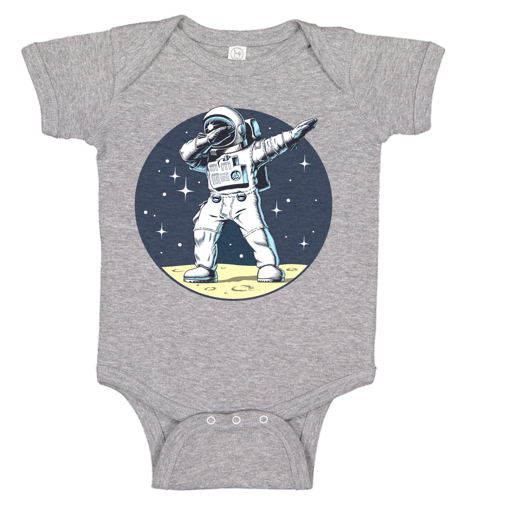 Ink Trendz® Dabbing Astronaut Spaceman Baby Bodysuit