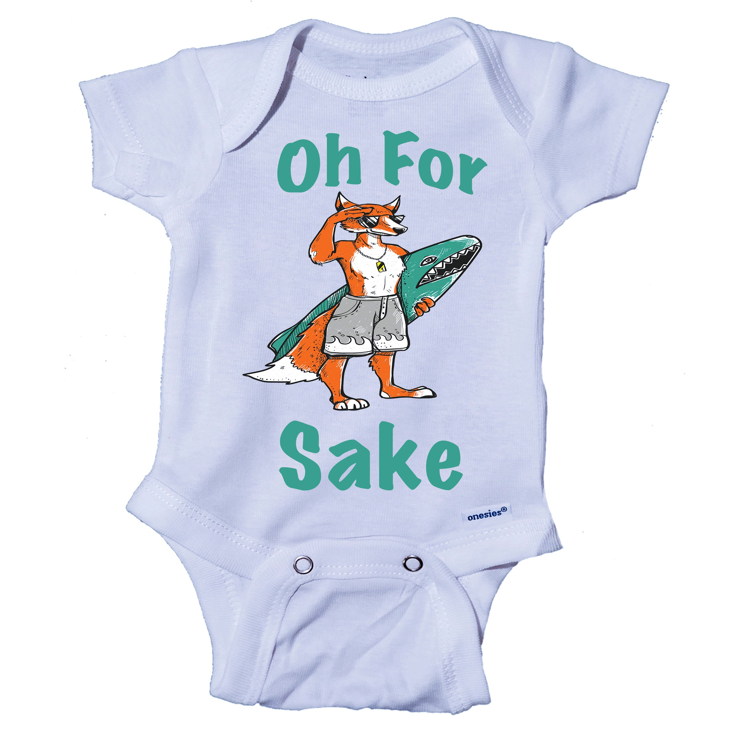 For fox sake sales onesie