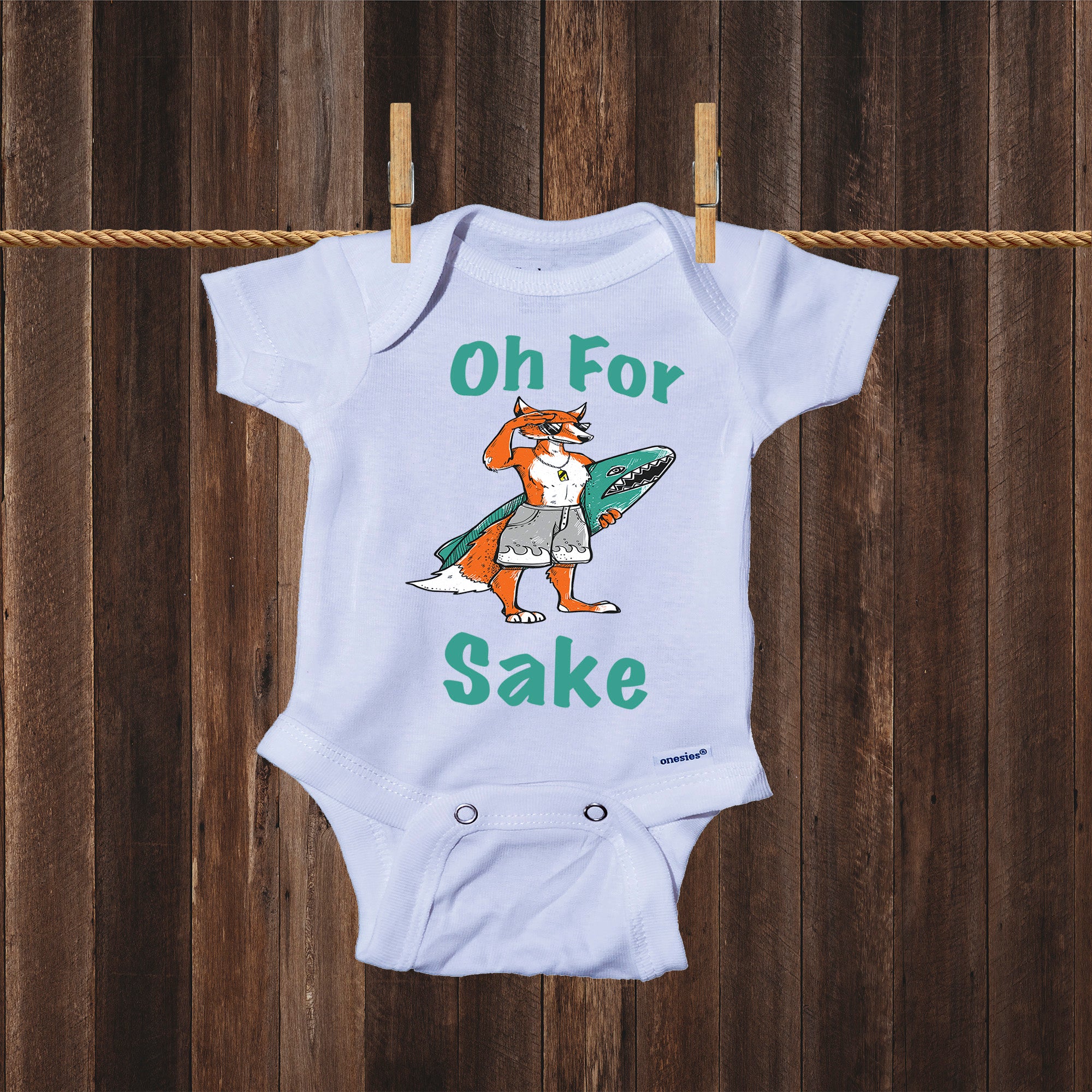 For fox sales sake onesie