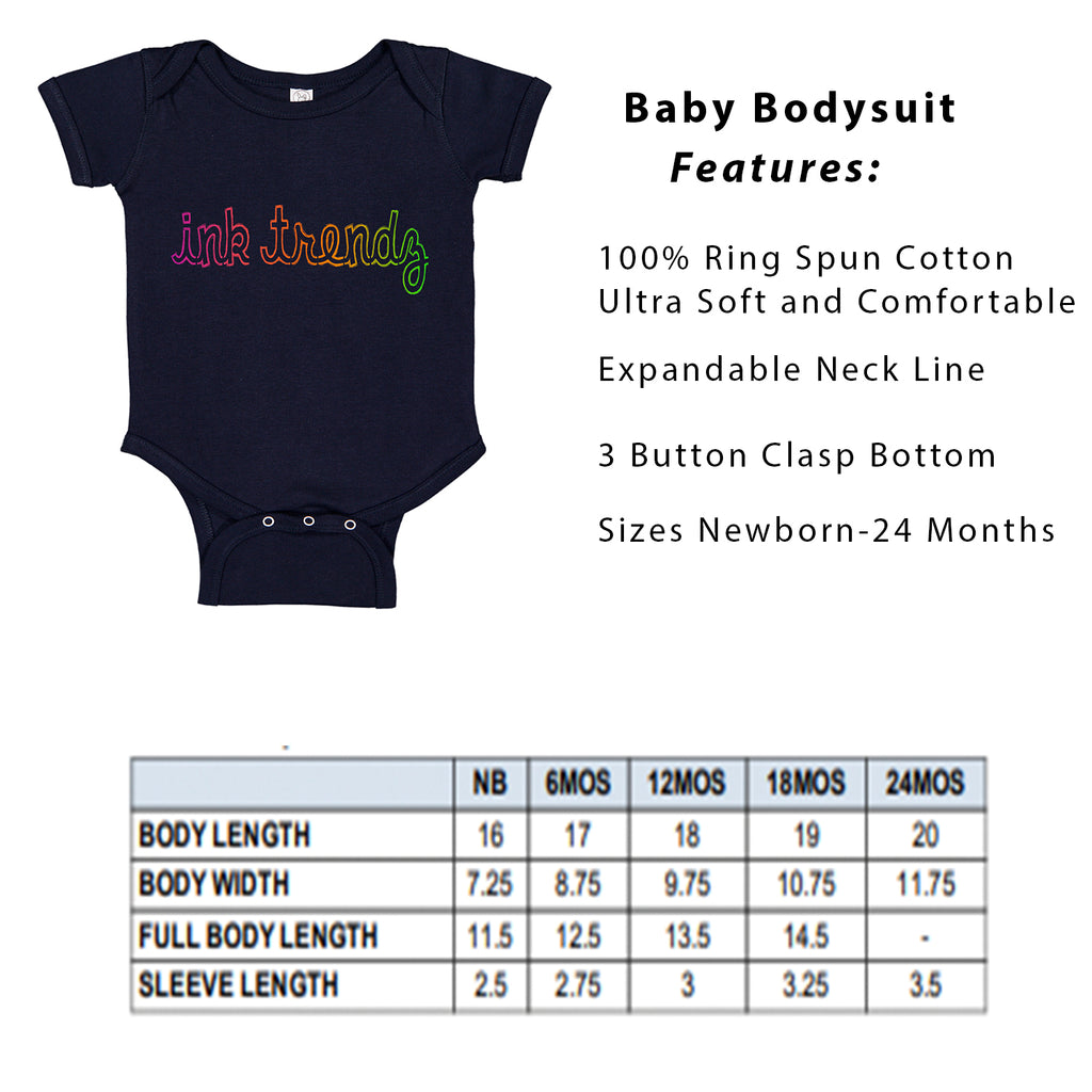 Connecticut State Pride Baby Bodysuit Romper