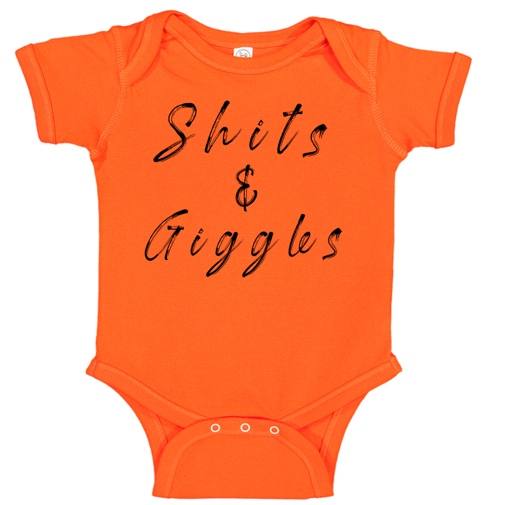 Shits & Giggles Cute Baby Bodysuit Romper