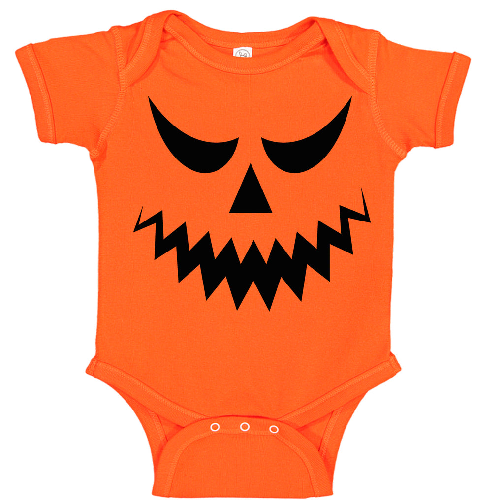 Halloween Jack-O-Lantern Pumpkin Face Costume 02 Bodysuit Romper