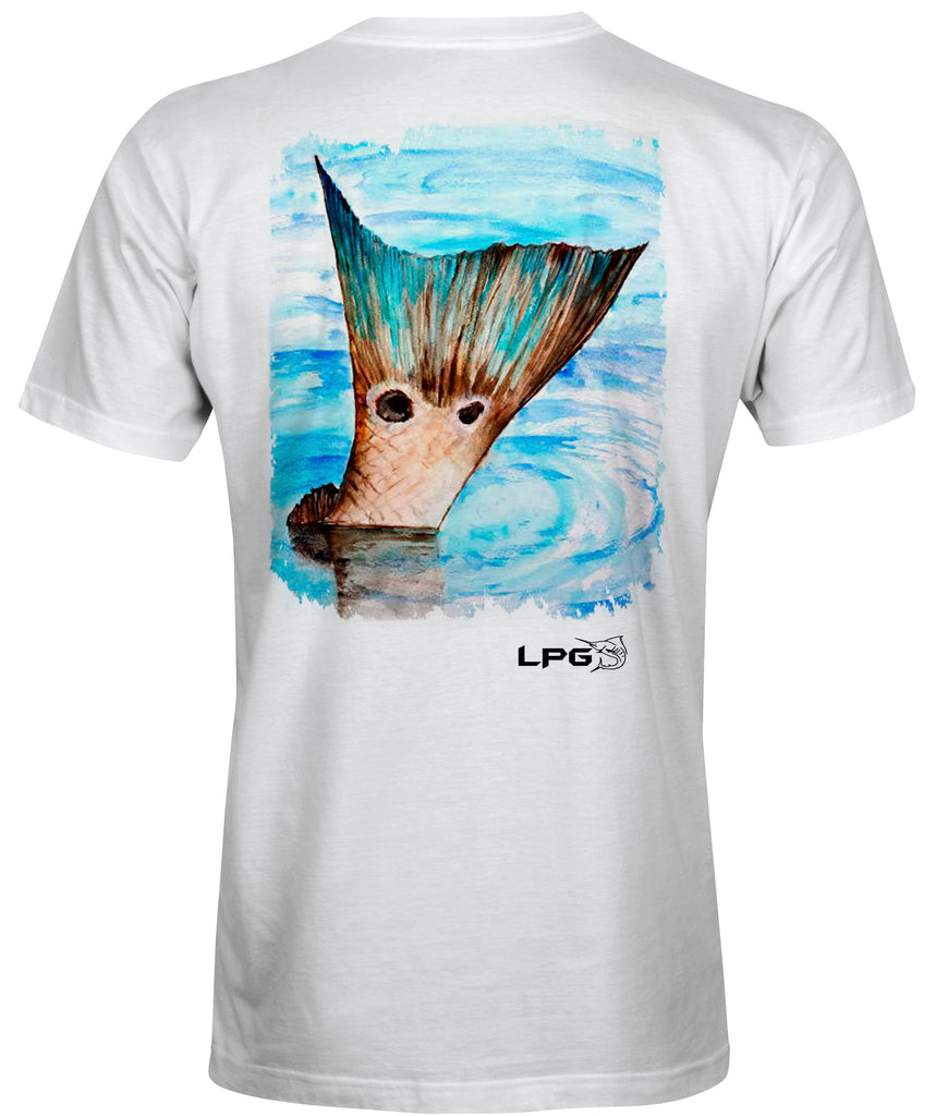 LPG Apparel Co. Redfish Tail Fishing T-Shirt