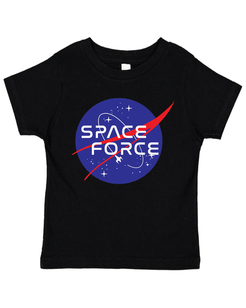 SPACE FORCE USSF PEW PEW Space Exploration Toddler T-Shirt