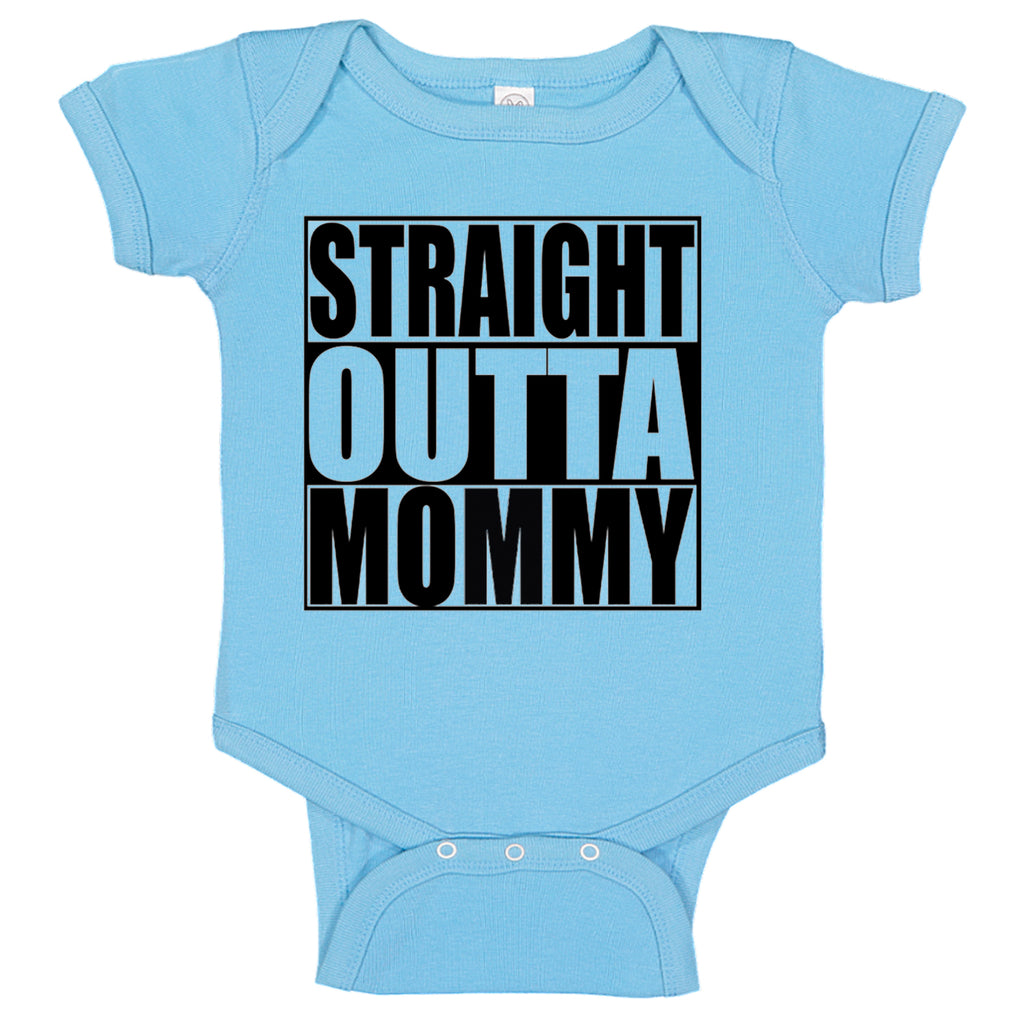 Straight Outta Momma Cute Compton Baby Bodysuit