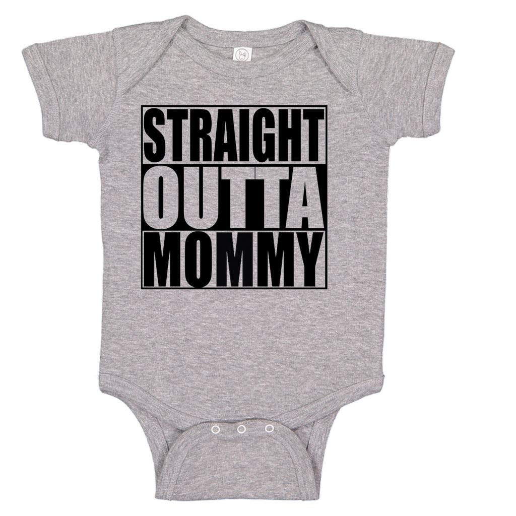 Straight Outta Momma Cute Compton Baby Bodysuit