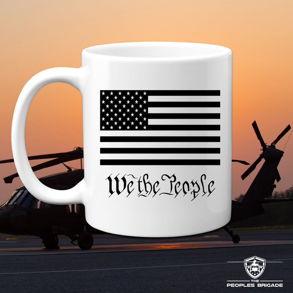 The Peoples Brigade We the People 11 Oz. Coffee Mug Cup Patriotic Coffee Mug