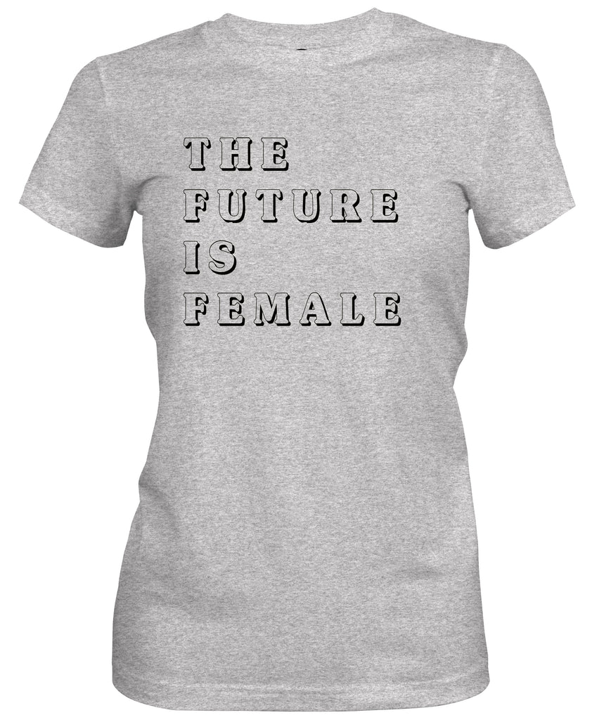 The Future is Female Women's Relaxed Fit Jersey Premium Tee T-Shirt