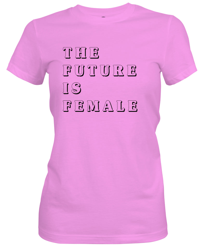 The Future is Female Women's Relaxed Fit Jersey Premium Tee T-Shirt