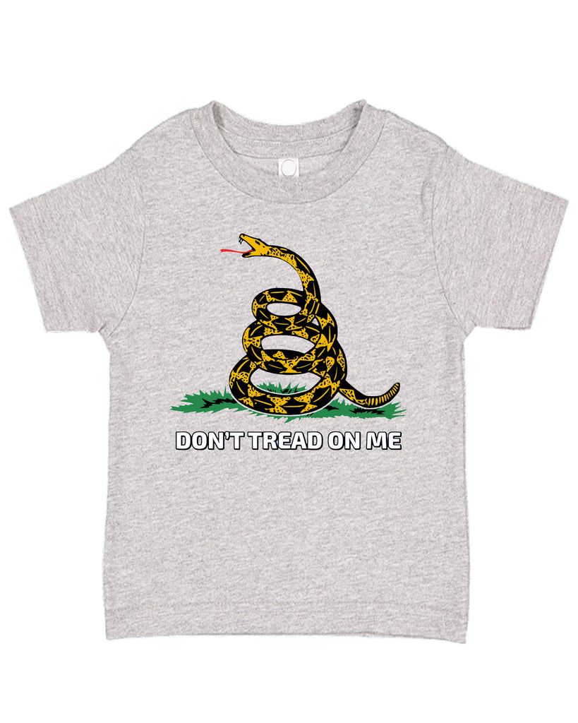 Ink Trendz® Don't Tread On Me Gadsden Serpent est. 2020 Funny Toddler Tee T-Shirt