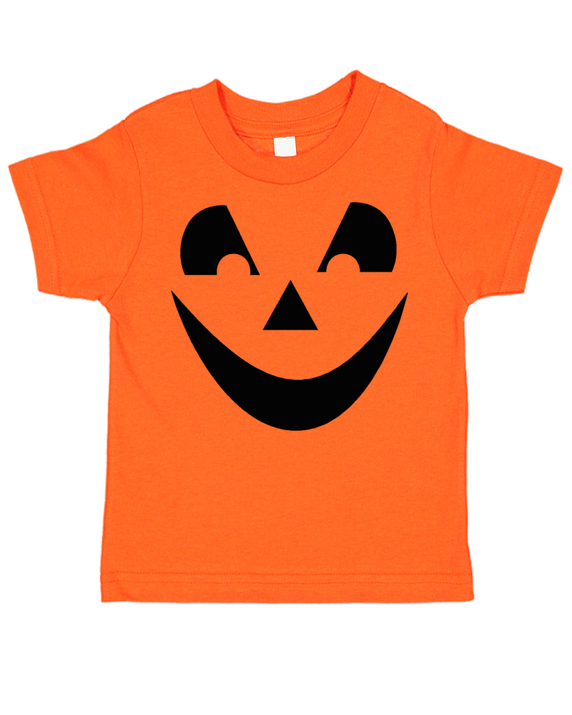 Halloween Jack-O-Lantern Pumpkin Costume Face 03 Toddler Tee T-Shirt