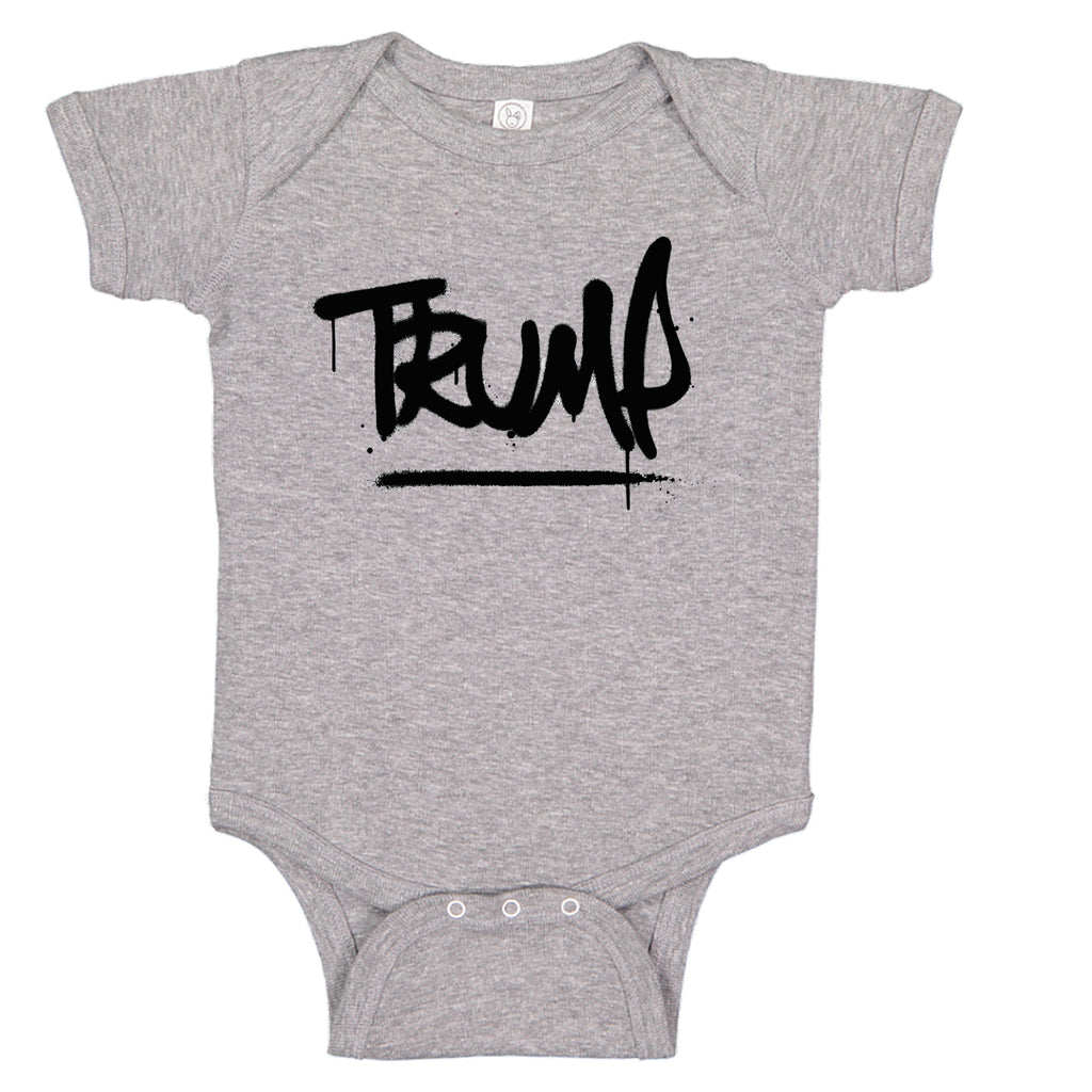 President Trump Graffiti Baby Unisex Bodysuit Romper