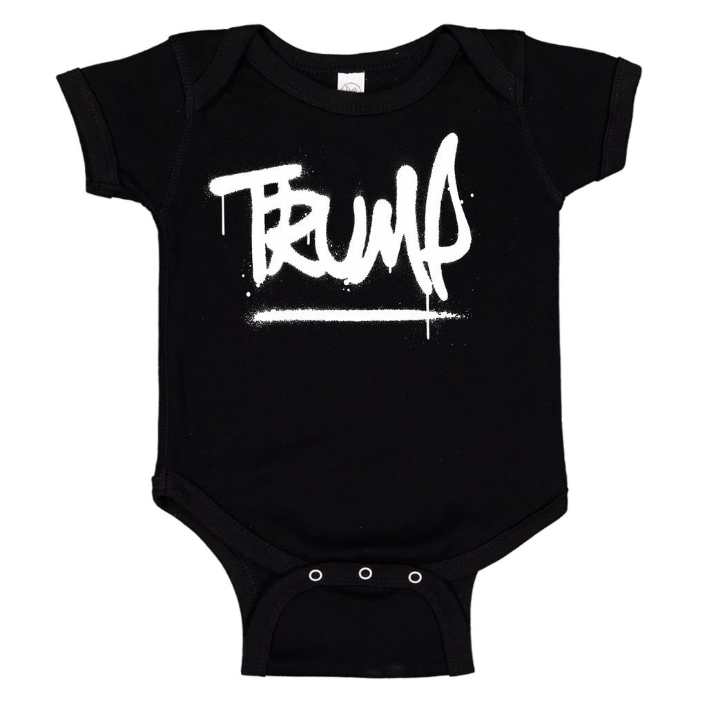 President Trump Graffiti Baby Unisex Bodysuit Romper
