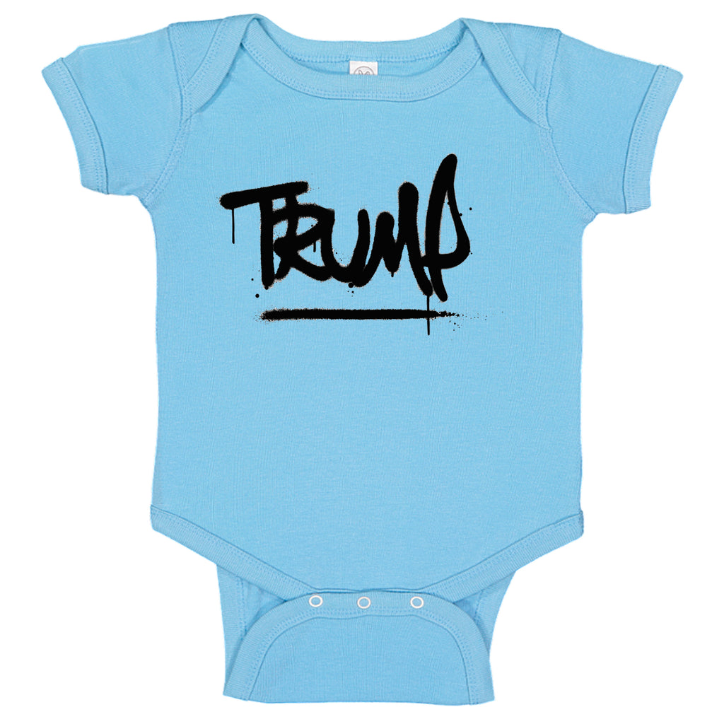 President Trump Graffiti Baby Unisex Bodysuit Romper