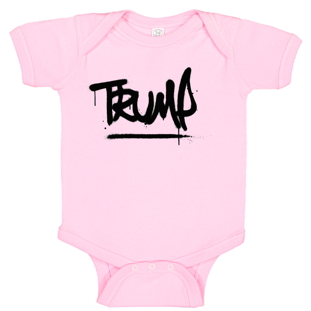 President Trump Graffiti Baby Unisex Bodysuit Romper