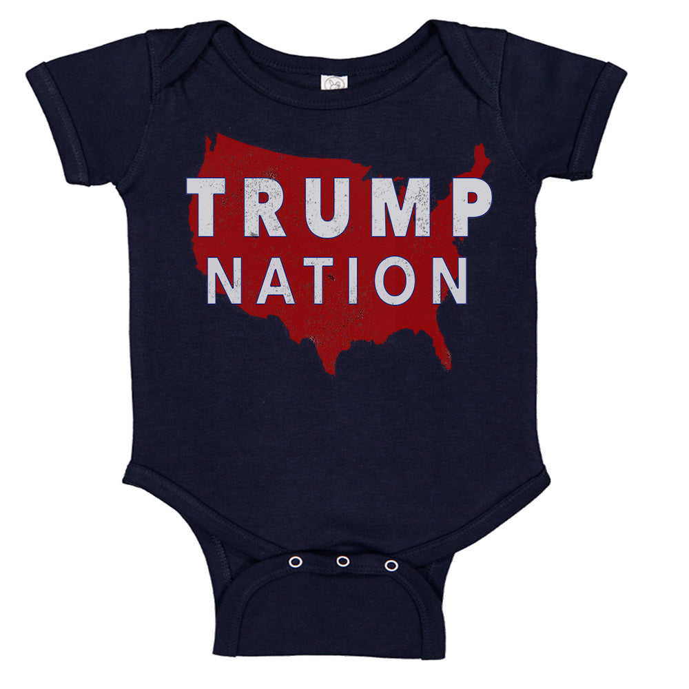 TRUMP NATION USA Baby Body Suit