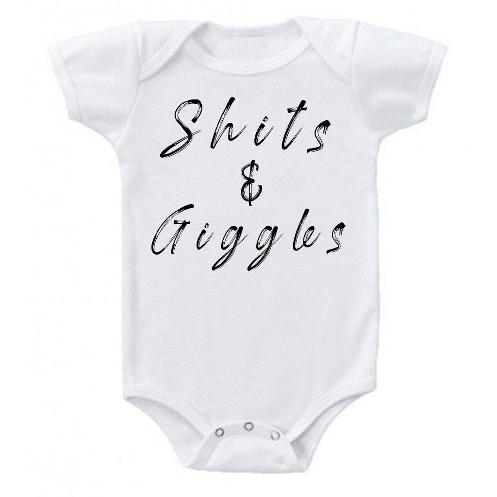 Shits & Giggles Cute Baby Bodysuit Romper