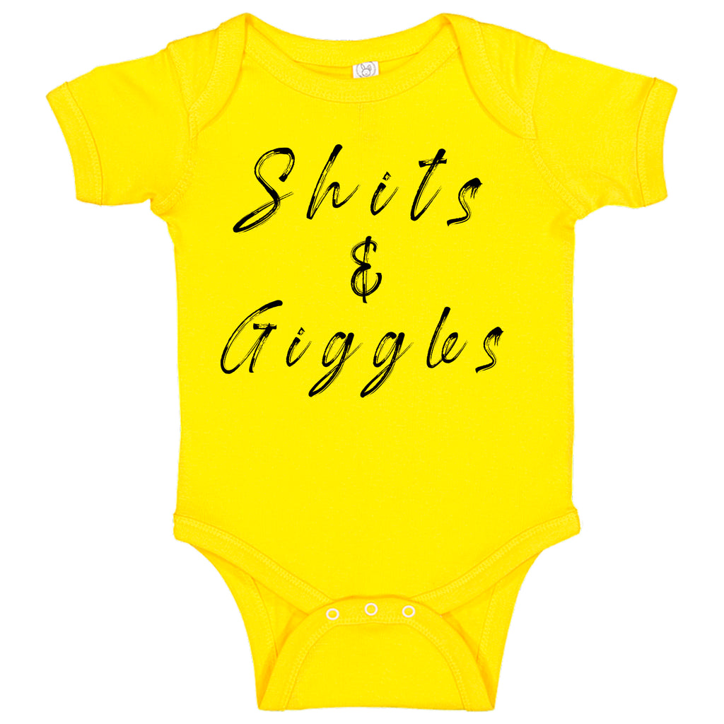 Shits & Giggles Cute Baby Bodysuit Romper