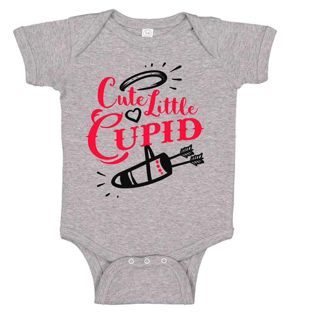 Ink Trendz® Cute Little Cupid Valentines Day Infant - Toddler Baby Bodysuit