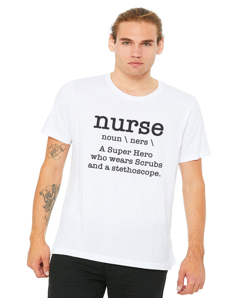 Nurse Nursing Parody Funny Definition Premium  T-Shirt