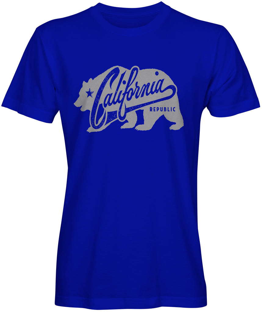 Ink Trendz® California Republic Grunge Bear T-Shirt
